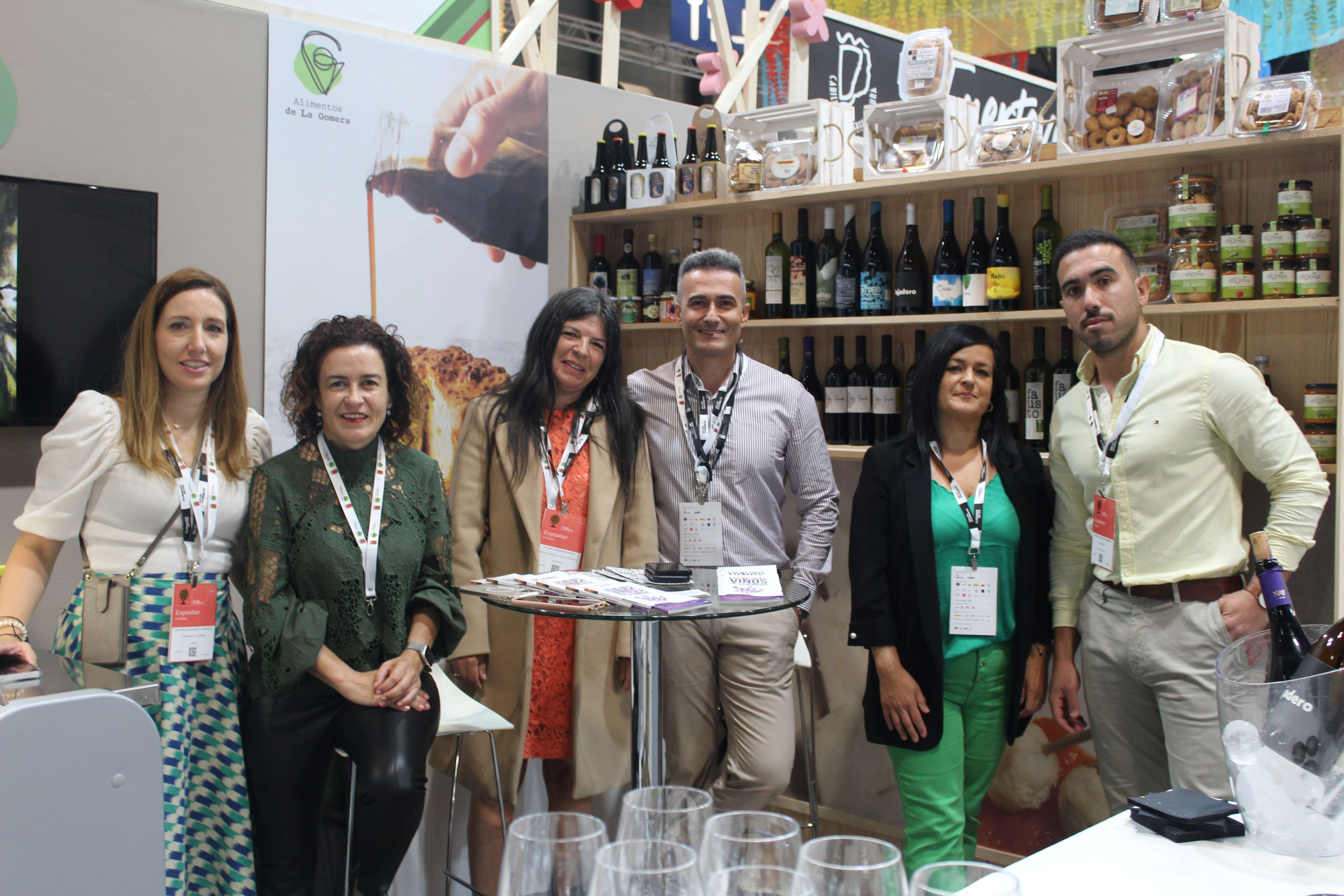 La Gomera refuerza la promoción de sus productos agroalimentarios en el La Gomera refuerza la promoción de sus productos agroalimentarios en el