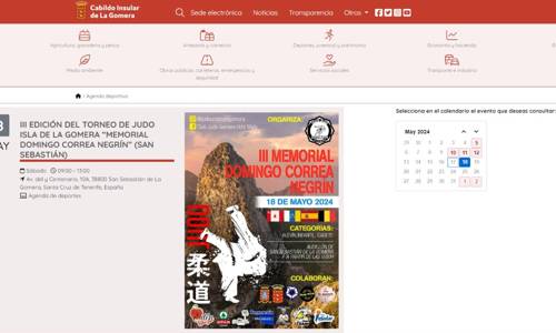 Imagen de El Cabildo de La Gomera activa la primera agenda insular de eventos deportivos