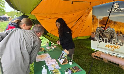 Imagen de La Gomera promociona sus valores naturales como destino de turismo activo en el Outdoor Festival de Estocolmo