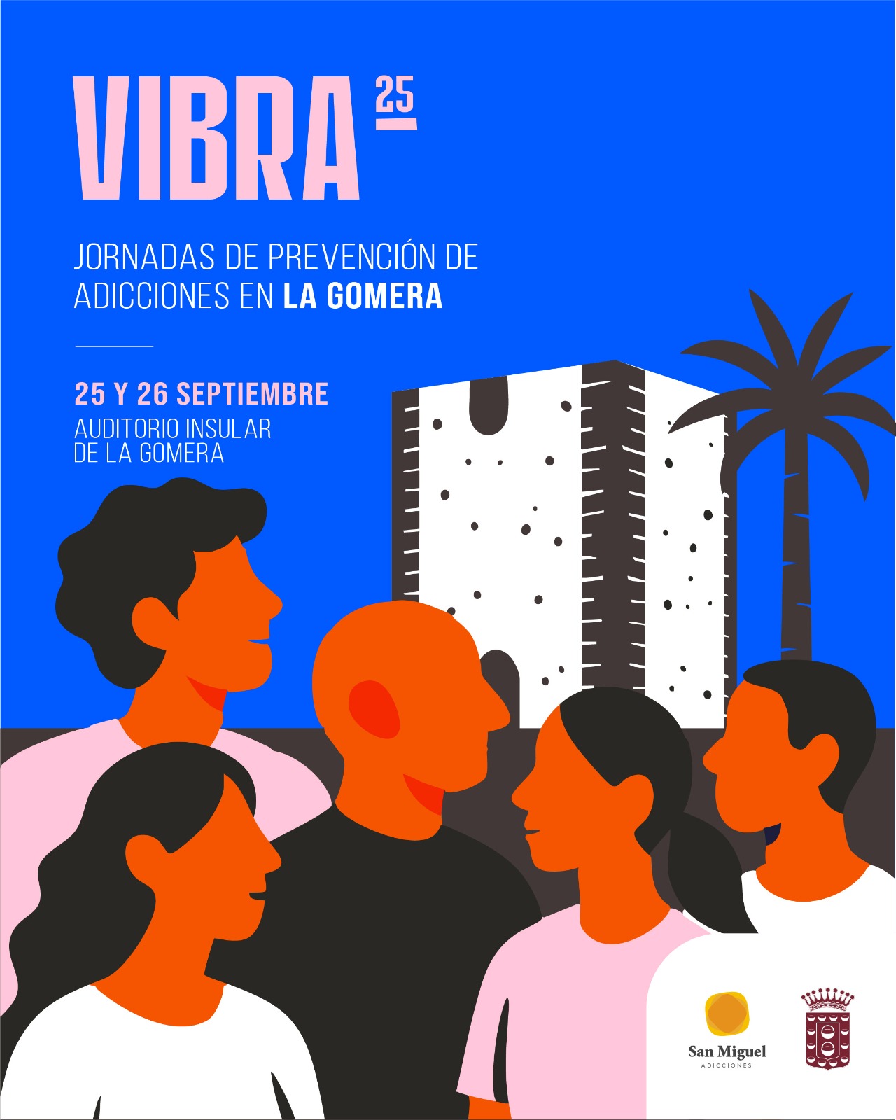 Imagen de El Cabildo de La Gomera impulsa las Jornadas de Prevención de las Adicciones VIBRA25