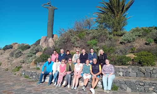 Imagen de La Gomera recibe la visita de familiarización de agentes de viajes alemanes