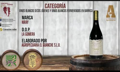 Imagen de El Cabildo felicita a vinos Niray por la medalla lograda en el Concurso Oficial de Agrocanarias