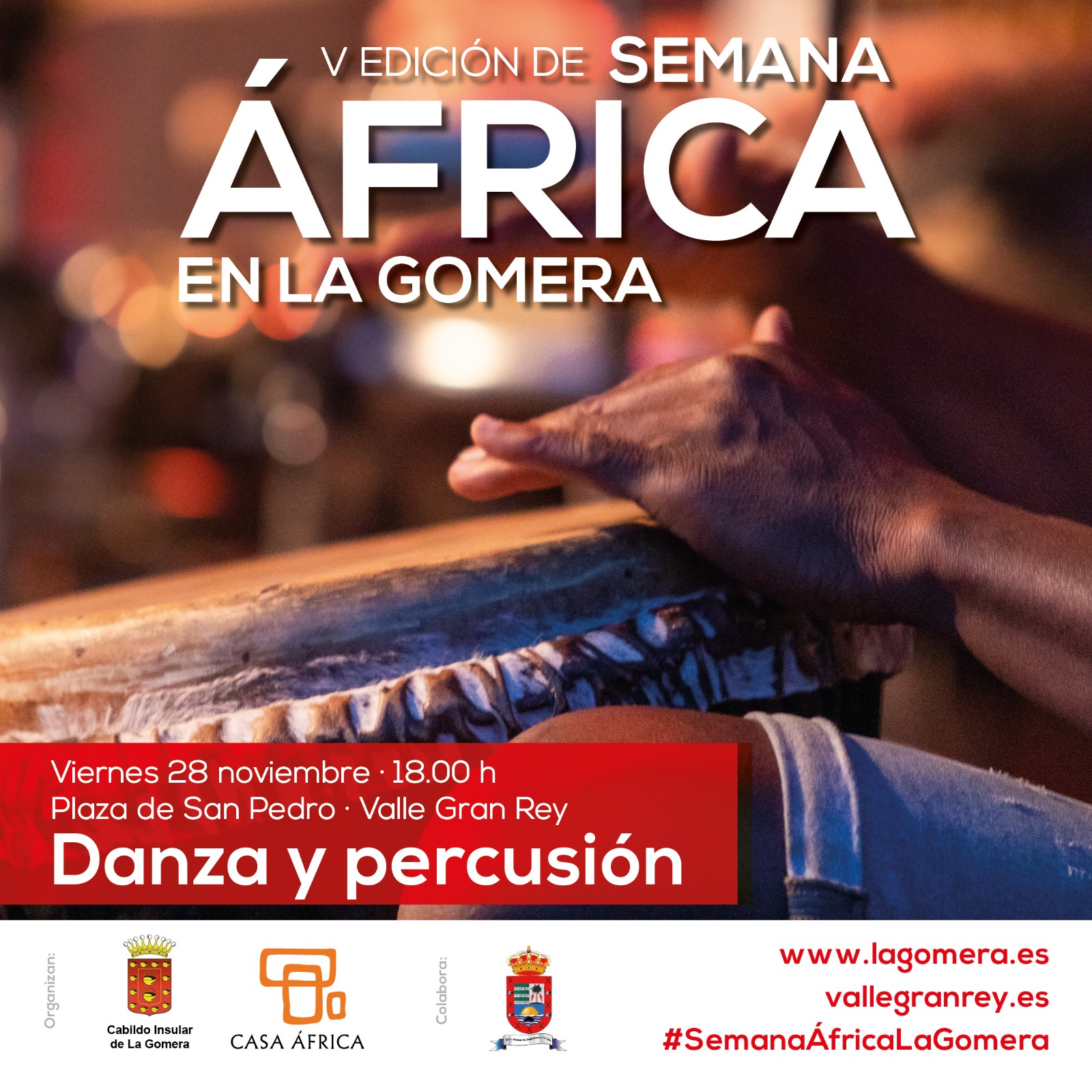 Imagen del evento V Semana África con música, danza, cuentacuentos y gastronomía | Día 2