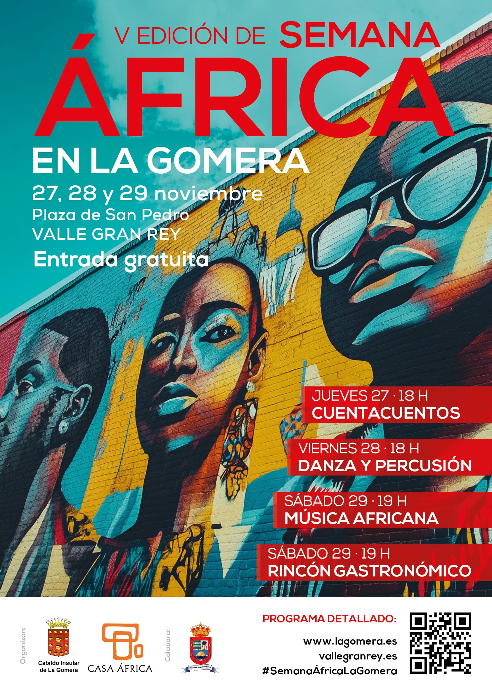 Imagen de La Gomera celebra la V Semana África con música, danza, cuentacuentos y gastronomía en Valle Gran Rey