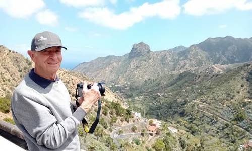 Imagen de La Gomera recibe la visita del periodista austriaco Manfred Ruthner para la elaboración de un reportaje