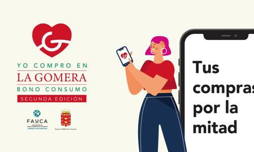 Imagen de El Cabildo activa este martes la venta de los Bonos Consumo ‘Yo compro en La Gomera’