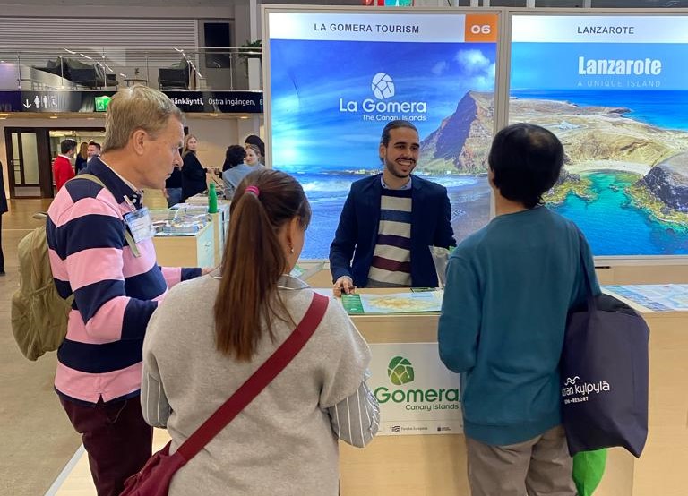 Imagen de La Gomera se posiciona como destino referente en turismo activo en la feria Matka de Helsinki