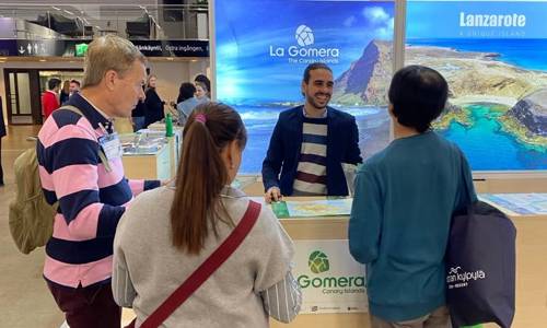 Imagen de La Gomera se posiciona como destino referente en turismo activo en la feria Matka de Helsinki