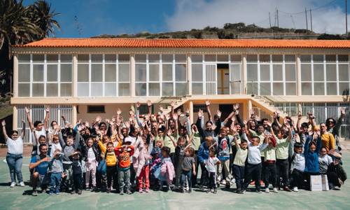 Imagen de Estudiantes de las escuelas rurales de la isla participan en una jornada de talleres artesanales