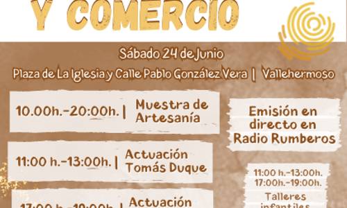 Imagen de Vallehermoso reúne a una veintena de oficios artesanos en una nueva muestra del sector