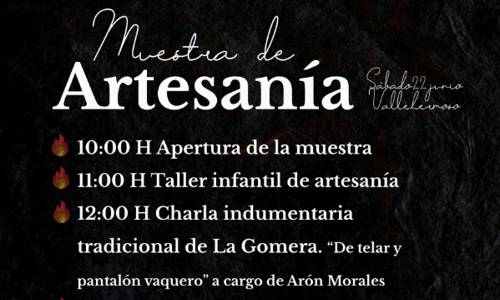 Imagen de Vallehermoso reúne a una docena de oficios artesanos en una nueva muestra del sector