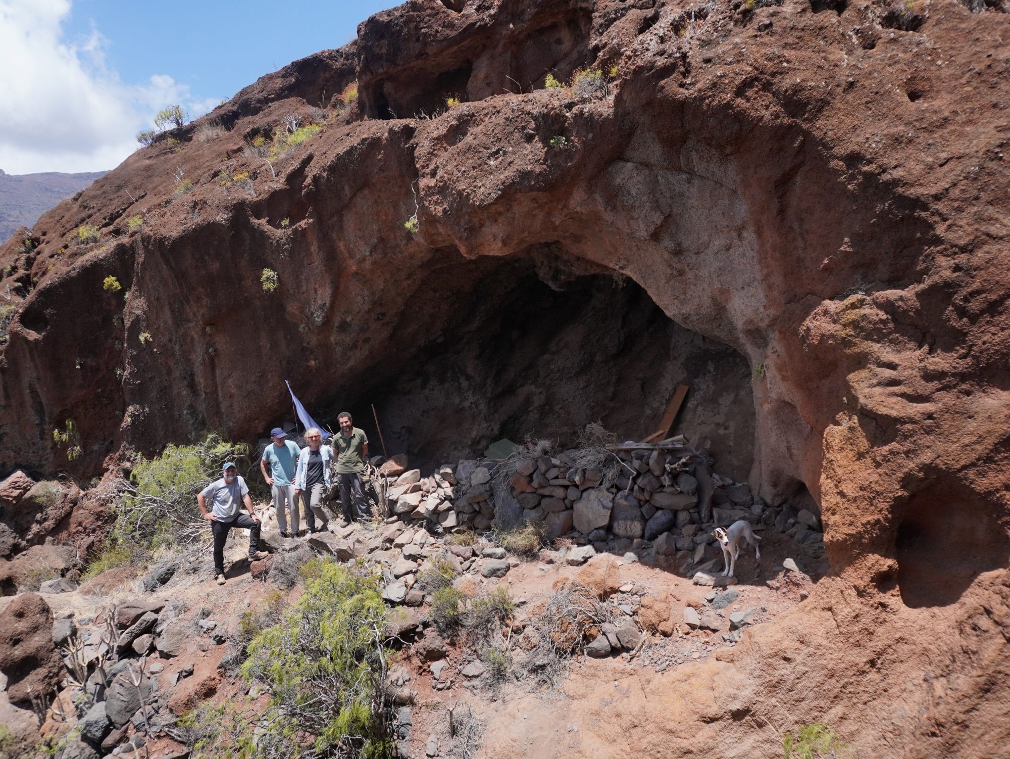 Imagen de Los primeros habitantes de La Gomera convivían con su ganado en cuevas