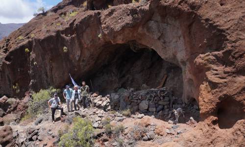 Imagen de Los primeros habitantes de La Gomera convivían con su ganado en cuevas