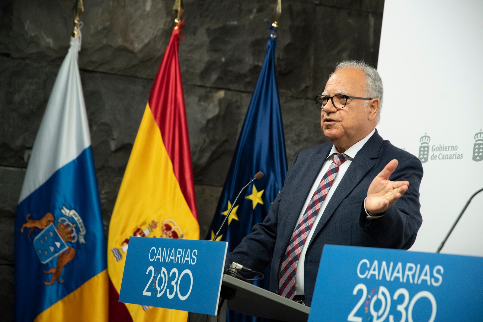 Imagen de Curbelo confía en que la conexión directa con Gran Canaria sea permanente más allá de 2023