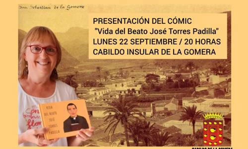 Imagen de El Cabildo acoge la presentación del cómic ‘Vida del Beato José Torres Padilla’, de María del Mar Ardévol