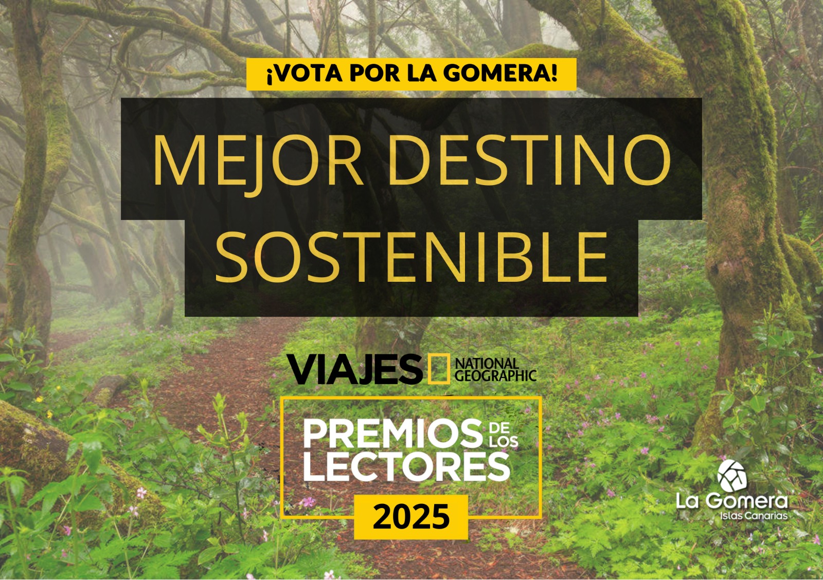 Imagen de La Gomera, nominada a mejor destino sostenible en los Premios de Viajes National Geographic
