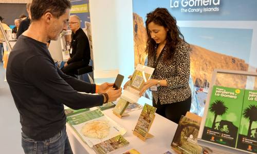Imagen de La Gomera se promociona en la feria 60+ Uppsala como destino ideal para el turismo sénior sueco