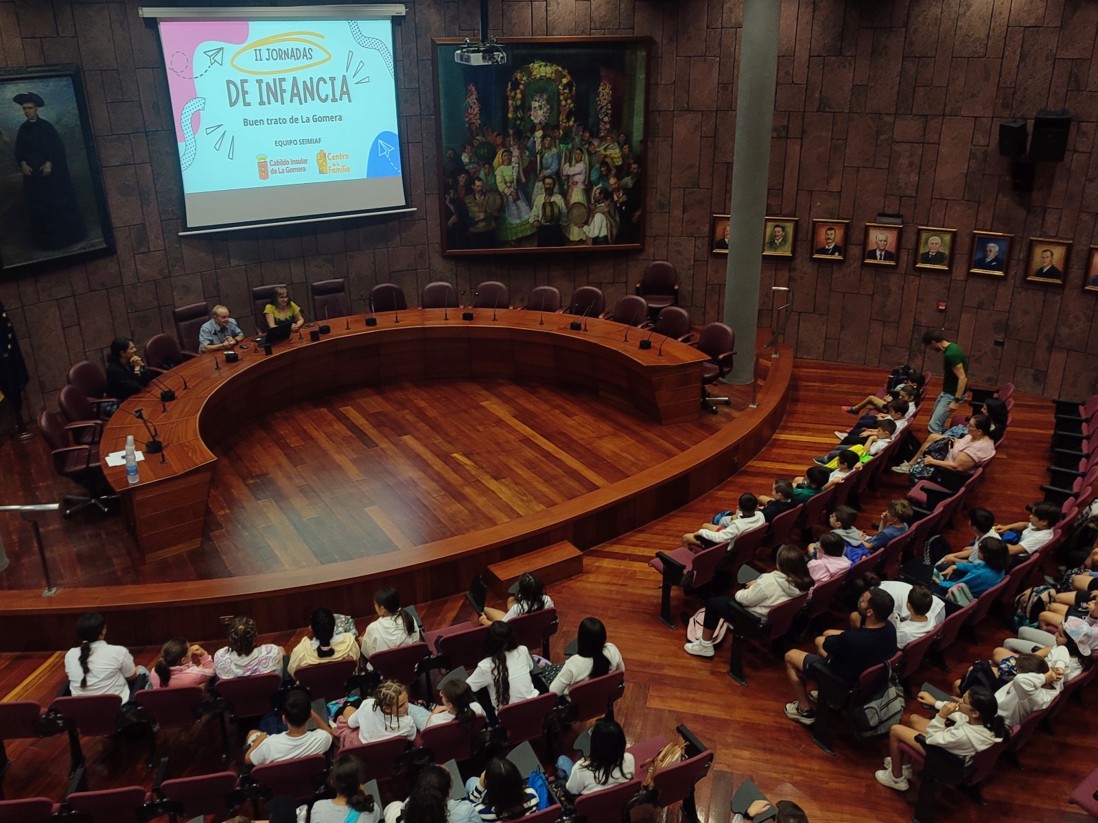 Imagen de La Gomera celebra la segunda edición de la jornada sobre infancia promovida por el Cabildo
