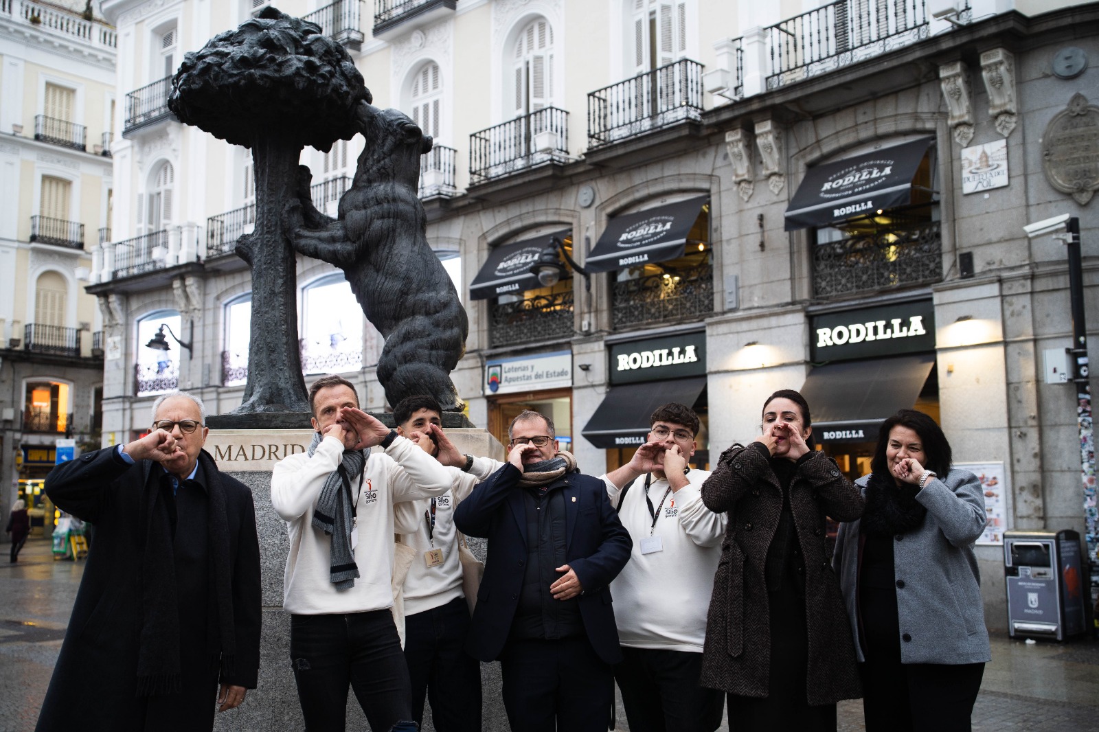 Imagen de El Silbo Gomero llega a la Puerta del Sol para promocionar a la isla como destino patrimonial 