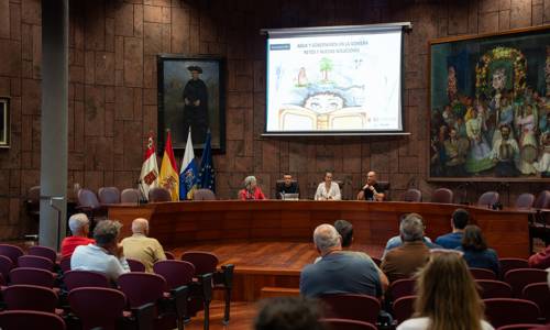 Imagen de La Gomera analiza los retos y soluciones para la gestión del agua en una jornada con expertos