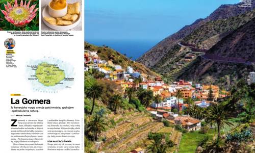 Imagen de La Gomera protagoniza un reportaje en la edición polaca de la revista National Geographic Traveler