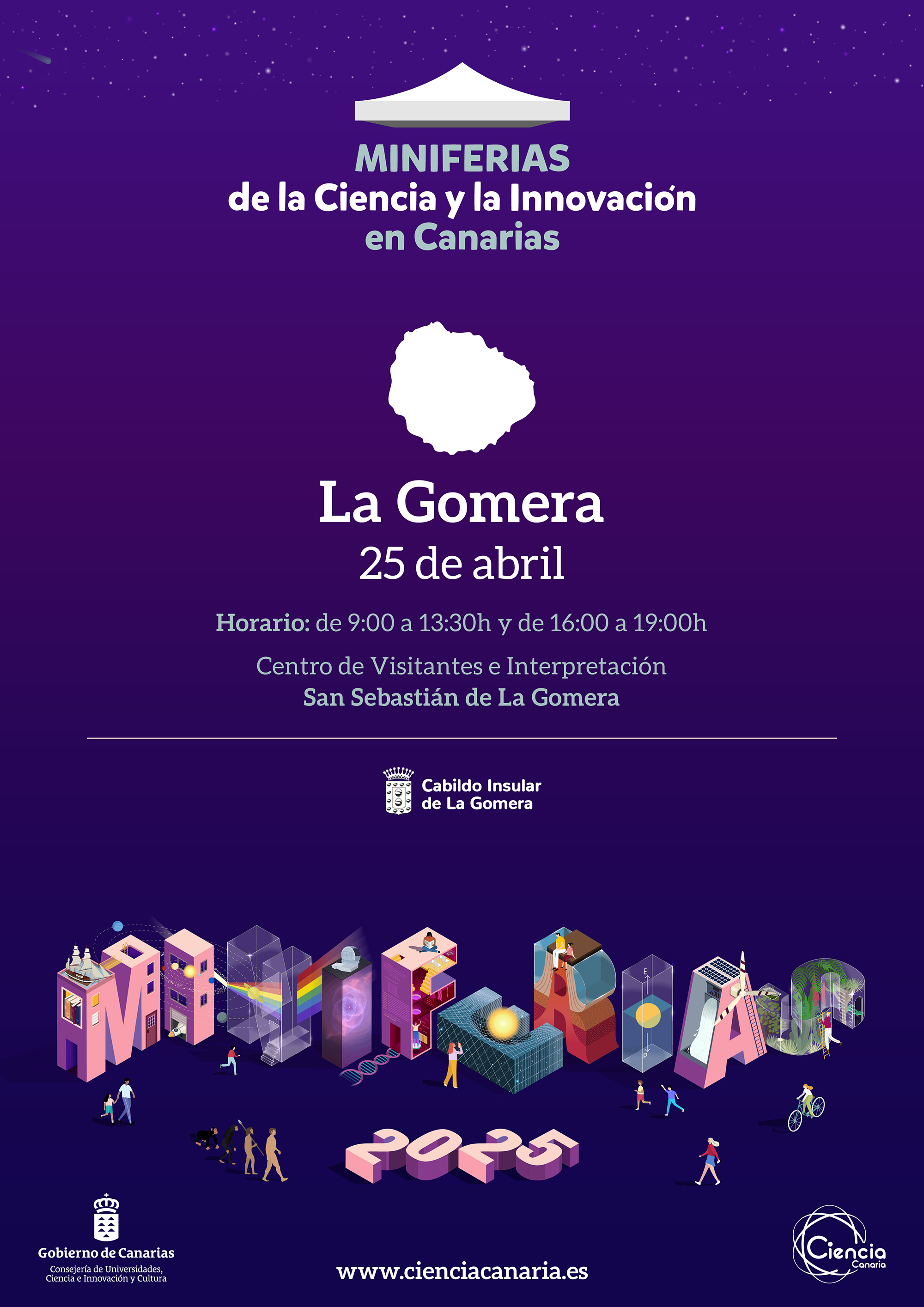 Imagen de La Gomera acoge este viernes una nueva Miniferia de la Ciencia y la Innovación en Canarias