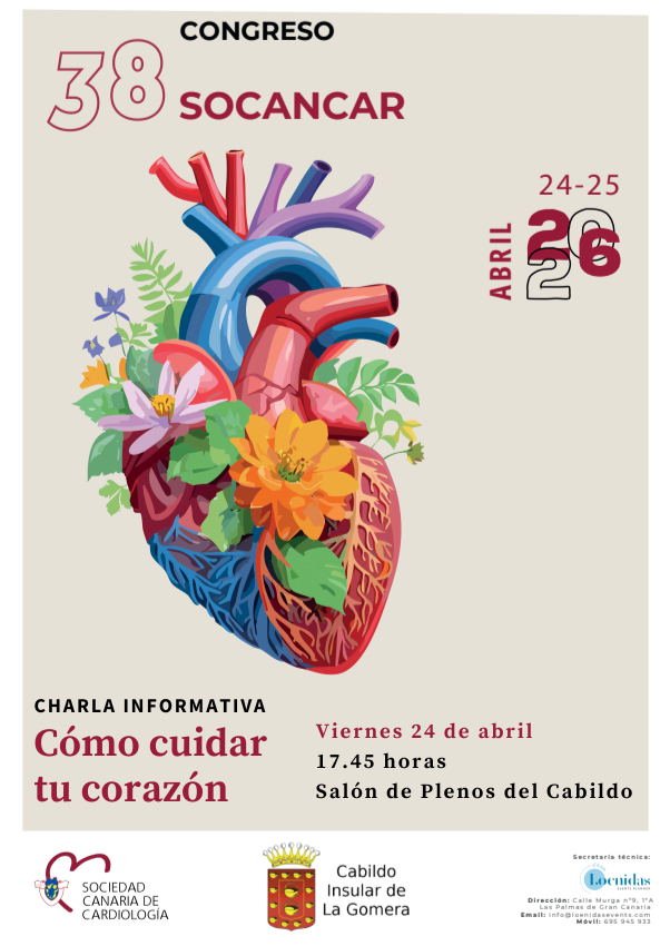 Imagen de El Cabildo acoge este viernes una charla informativa sobre el cuidado de la salud cardiovascular
