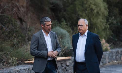 Imagen de La Consejería de Agricultura y el Cabildo intensifican medidas para la mejora del regadío en La Gomera