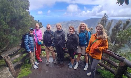 Imagen de Agentes de viajes y directores de agencias de Noruega visitan La Gomera en un viaje de familiarización