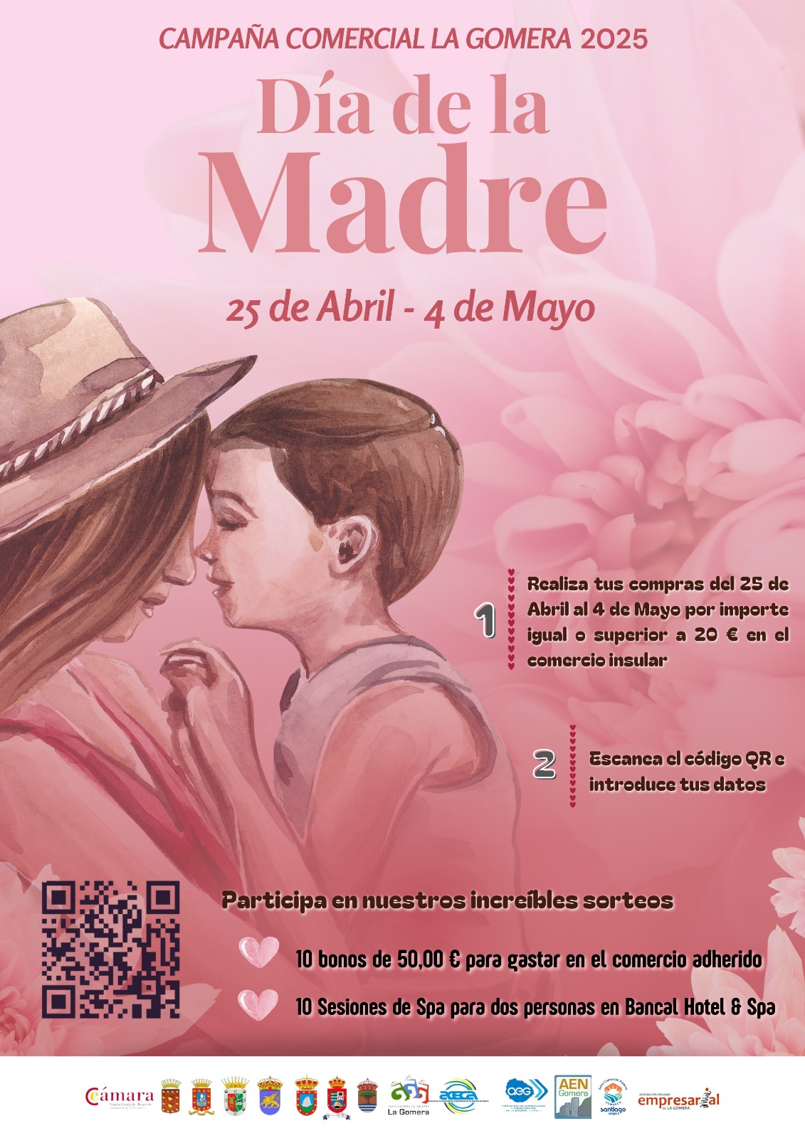 Imagen de Cabildo y Cámara de Comercio impulsan una campaña especial para dinamizar el comercio local con motivo del Día de la Madre