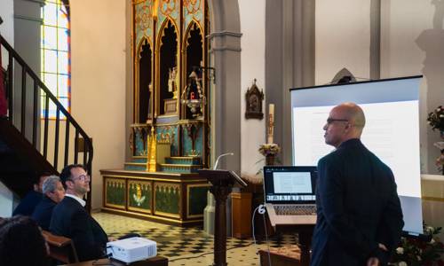 Imagen de Cabildo de La Gomera y Obispado culminan las labores de restauración en la Iglesia de San Marcos en Agulo