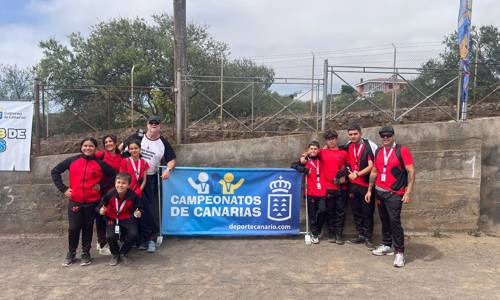 Imagen de La selección gomera de bola canaria participa en el Campeonato de Canarias