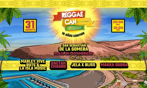 Imagen de La Gomera acoge la celebración de la décima edición del Reggae Can Festival