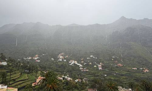 Imagen de El Cabildo eleva el PEIN a fase de emergencia por las fuertes lluvias en Valle Gran Rey y Alajeró