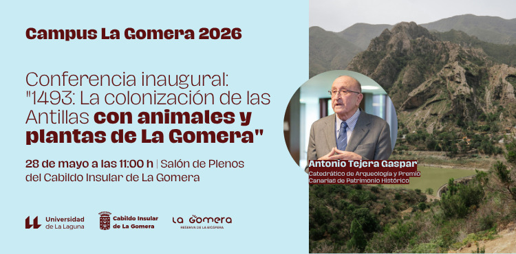 Imagen de El Cabildo acoge este jueves la conferencia inaugural de la iniciativa formativa Campus La Gomera 2026