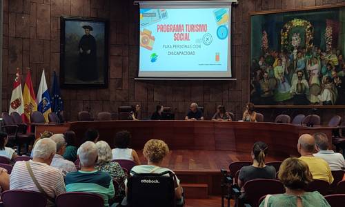 Imagen de El Cabildo pone en marcha un programa de viajes para personas con discapacidad o movilidad reducida