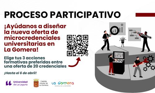 Imagen de El Cabildo abre un proceso participativo para diseñar una nueva oferta de microcredenciales universitarias