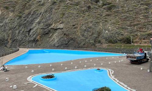 Imagen de El Cabildo aprueba el proyecto para la instalación de placas fotovoltaicas en el Parque Marítimo de Vallehermoso