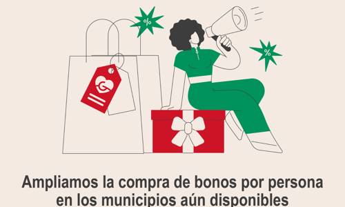 Imagen de Cabildo y Fauca amplían el límite de compra de los Bonos Consumo por persona