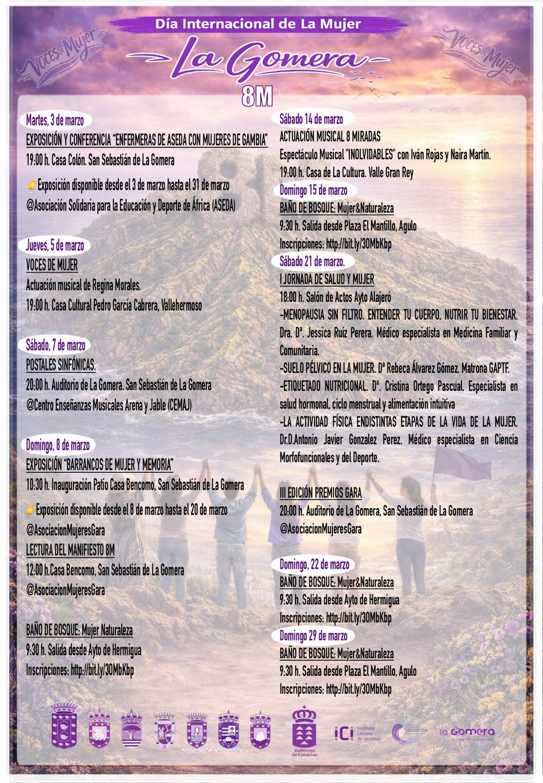 Imagen de El Cabildo presenta el programa de actividades con motivo del Día Internacional de la Mujer