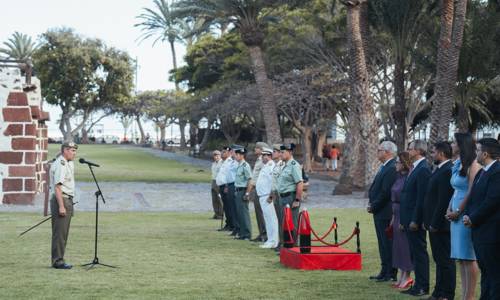 Imagen de La Gomera celebra el Día de las Fuerzas Armadas en el Parque de la Torre del Conde