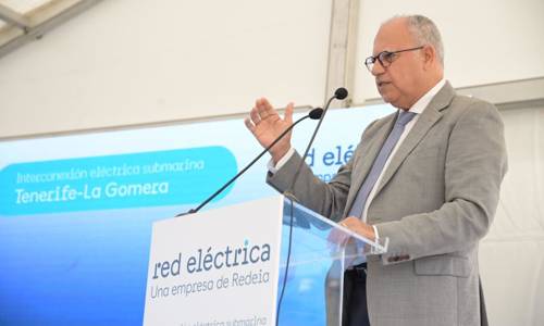 Imagen de Curbelo: “El cierre del anillo eléctrico reforzará la seguridad energética de La Gomera”