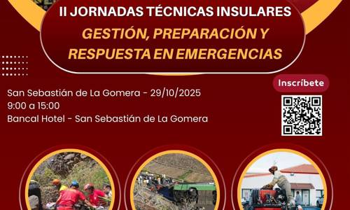 Imagen de La Gomera acoge las II Jornadas Técnicas Insulares de Gestión, Preparación y Respuesta en Emergencias
