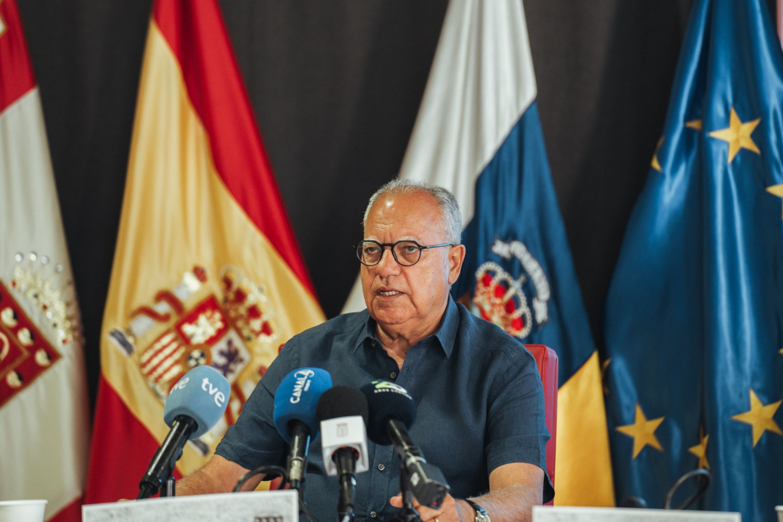 Imagen de Curbelo anuncia un incremento de la inversión para estudiantes en las cuentas de 2025