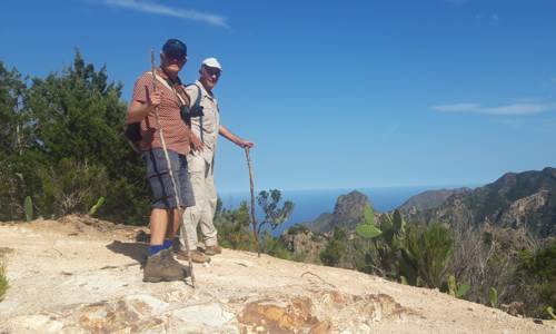 Imagen de Periodistas holandeses visitan La Gomera para promocionar la isla como destino para el senderismo