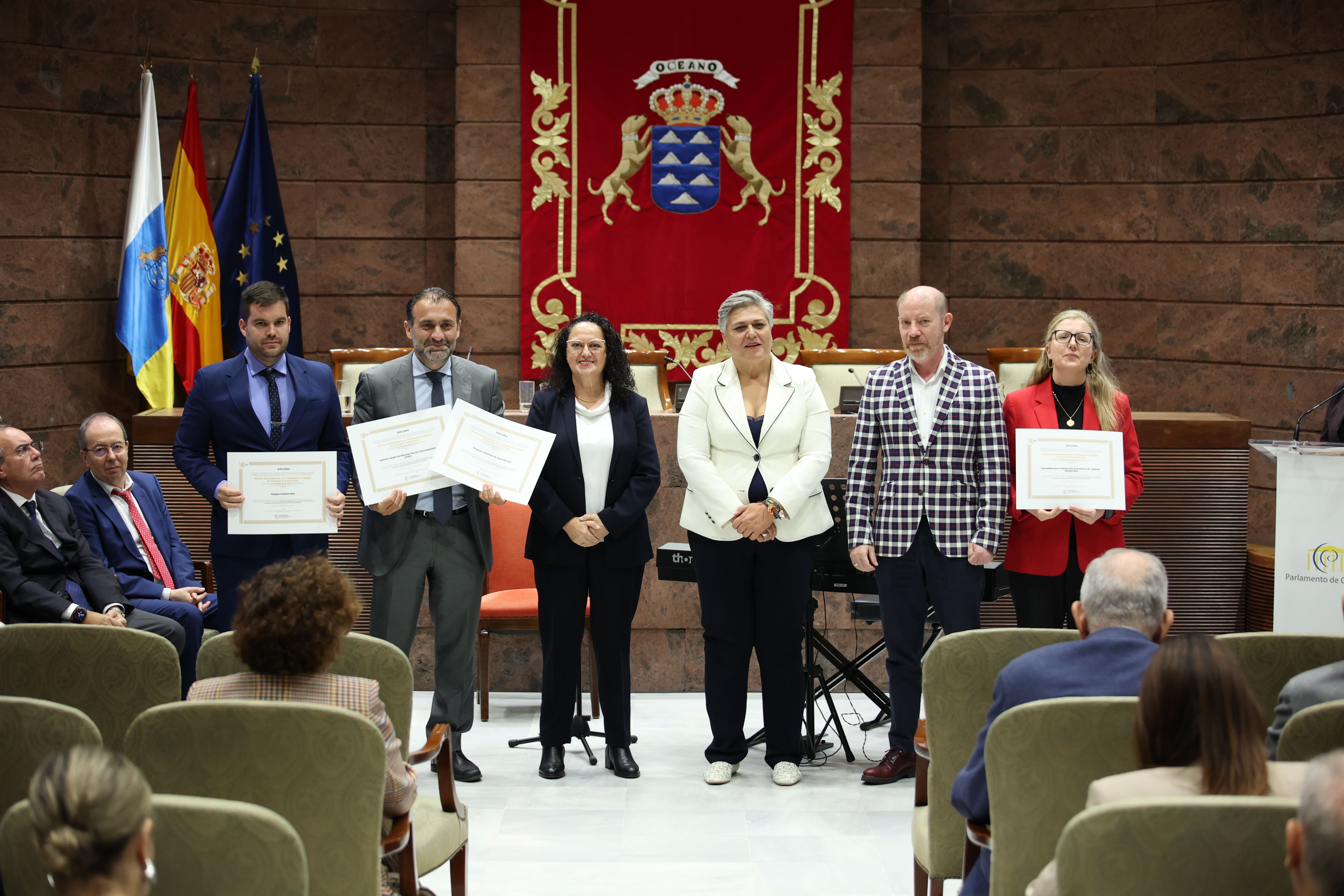 Imagen de GuaguaGomera, galardonada con el ‘Premio de Excelencia a la Transparencia Digital en Canarias – X Aniversario’