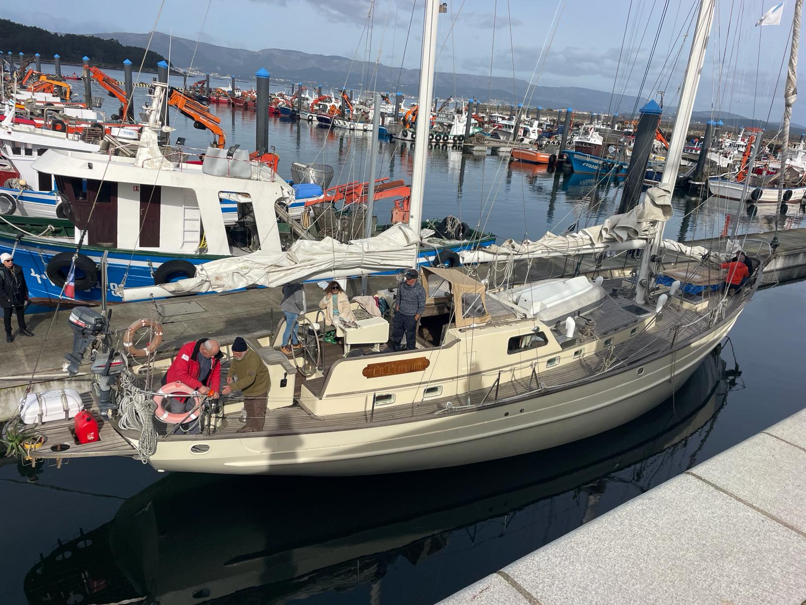 Imagen de El velero que cruzará el Atlántico solo con medios del siglo XVII llegará a La Gomera el próximo lunes
