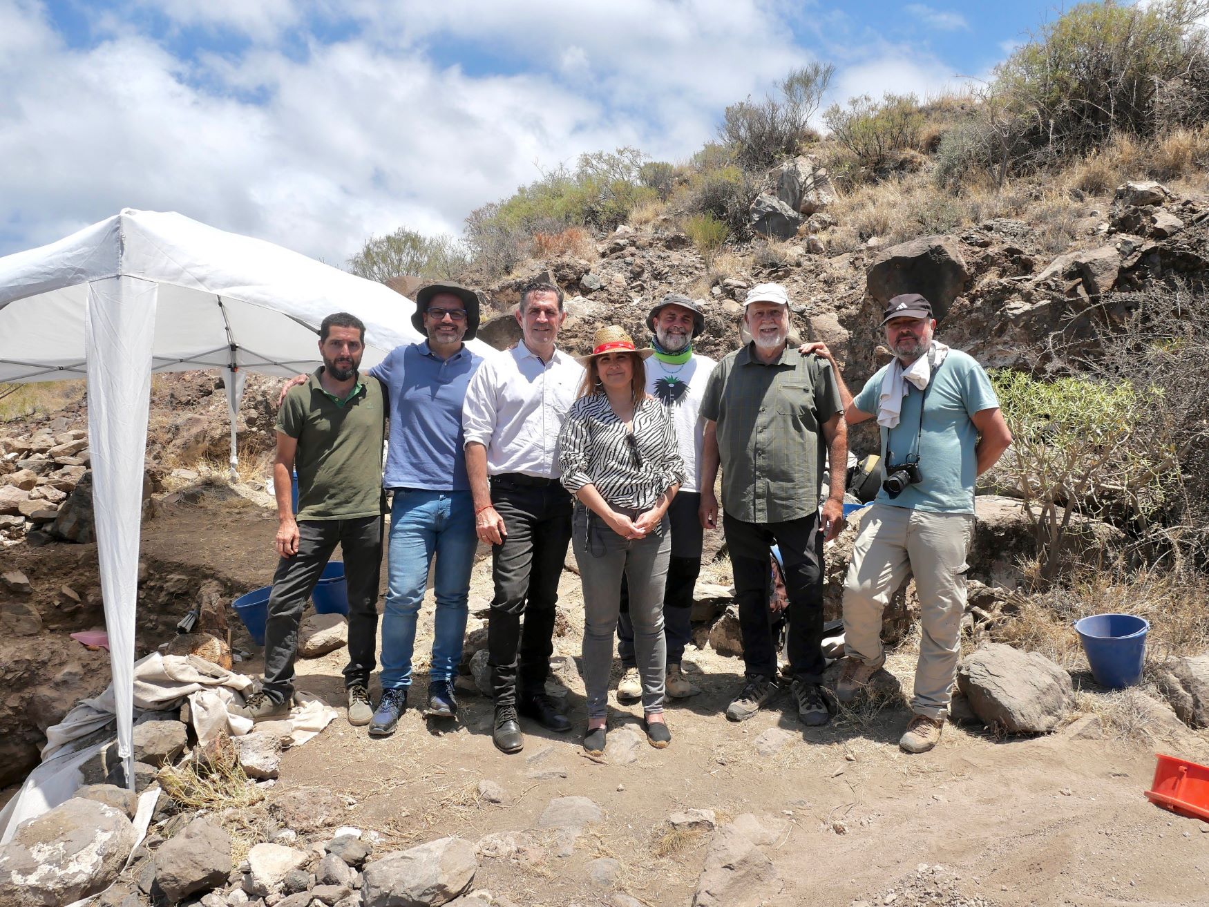 Imagen de Patrimonio Cultural y Cabildo estudian los primeros contactos entre la sociedad europea y la aborigen de La Gomera