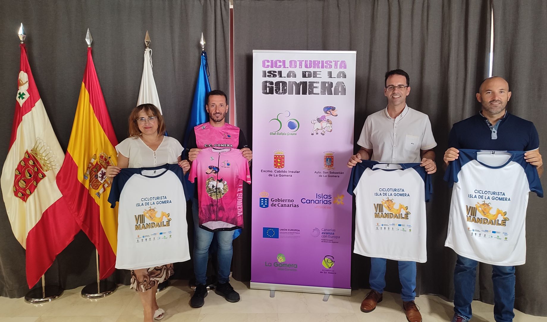 Imagen de La Gomera celebra este sábado la octava edición de su prueba cicloturista