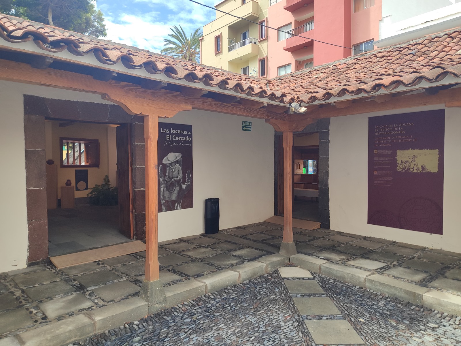 Imagen de La Casa de la Aduana acoge una serie de exposiciones sobre la historia, etnografía y geología de La Gomera
